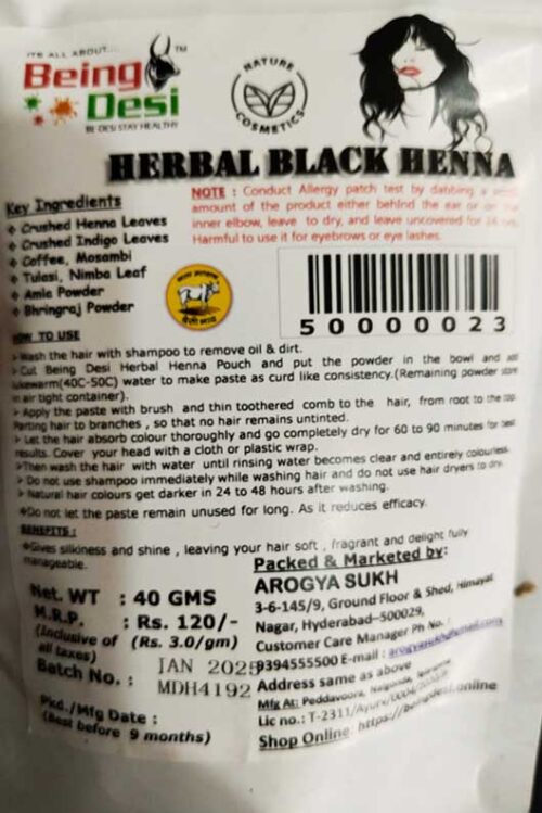 Herbal Black Henna