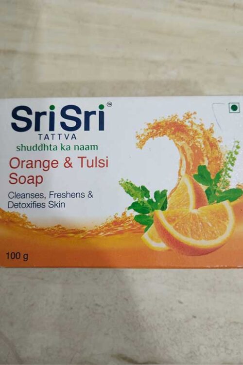 Orange and Tulsi Soap