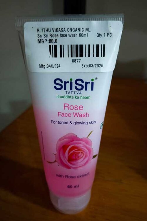 SRI SRI Rose Face Wash